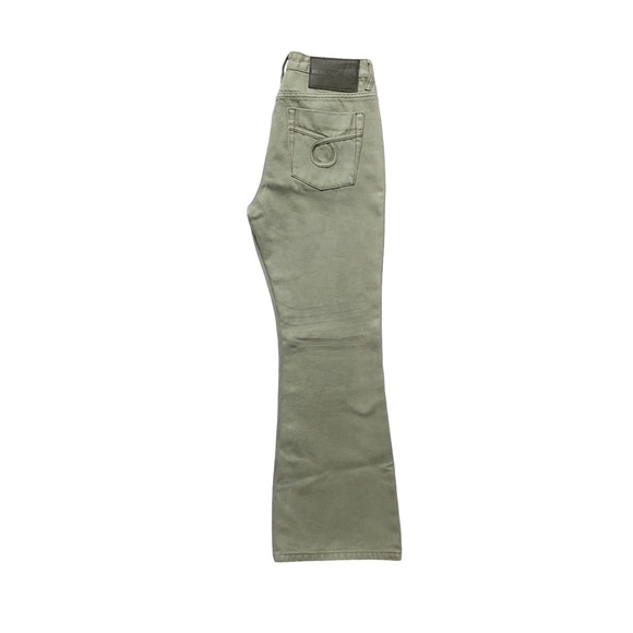 One Teaspoon Charlie Flare Size 26 Super Khaki Color NEW NWT - Picture 7 of 15